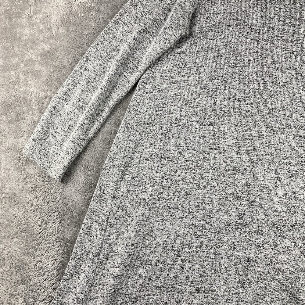 Forever 21 Tunic Dress Womens Large Gray 3/4‎ Sleeve - Picture 14 of 16